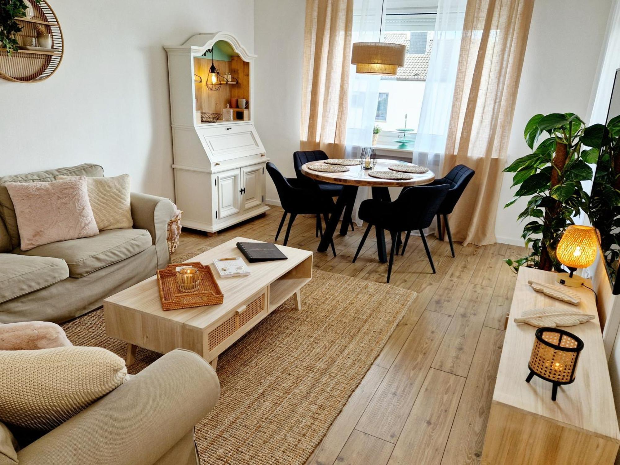 Ferienwohnung Sonnenhang Im Boho-Stil Mit Balkon Möhnesee Eksteriør billede
