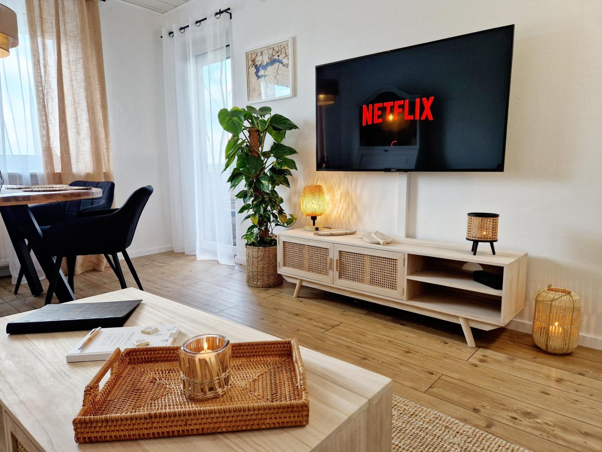 Ferienwohnung Sonnenhang Im Boho-Stil Mit Balkon Möhnesee Eksteriør billede