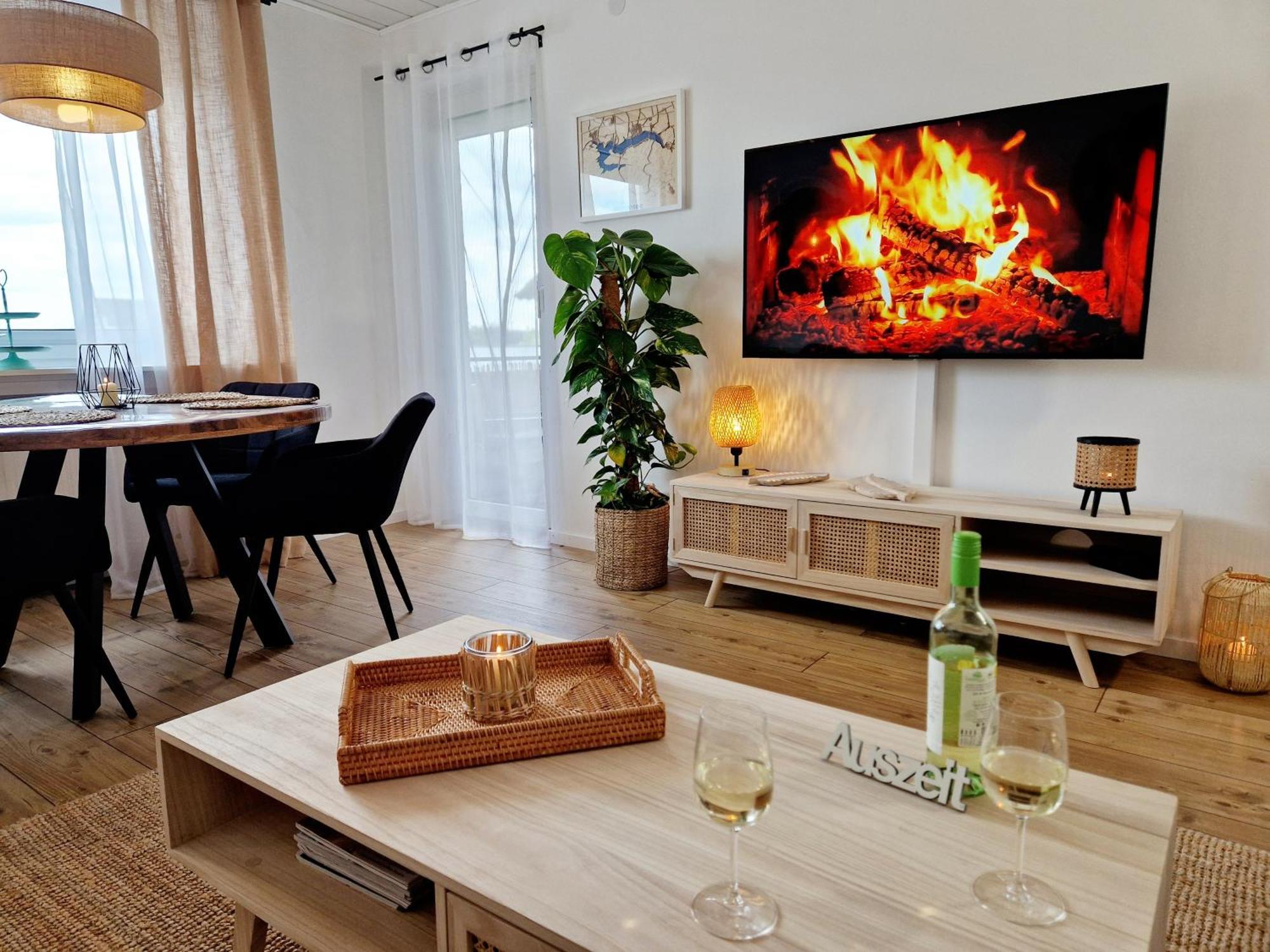 Ferienwohnung Sonnenhang Im Boho-Stil Mit Balkon Möhnesee Eksteriør billede